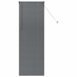 Store de Fenêtre Gris foncé 80 x 130 cm Aluminium 