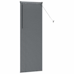 Store de Fenêtre Gris foncé 80 x 130 cm Aluminium 