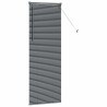 Store de Fenêtre Gris foncé 80 x 130 cm Aluminium 