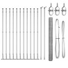 Ensemble de Clôture 2 pièces Acier galvanisé 25 x 1,5 m Durable 