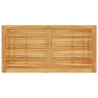 Table à manger de jardin 140x70x73,5 cm Bois d'acacia massif 