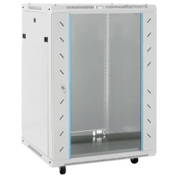Coffret de réseau 15U 19" IP20 gris 60x45x86 cm 