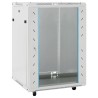 Coffret de réseau 15U 19" IP20 gris 60x45x86 cm 