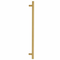 Poignées d'armoire 5 pcs doré 480 mm acier inoxydable 
