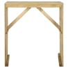 Table de bar 100x60x110 cm Bois de pin imprégné 