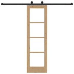 Porte coulissante avec ensemble de quincaillerie 'ORKDAL'61x198.5 cm 