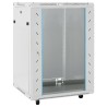 Coffret de réseau avec pieds pivotants 15U 19" IP20 60x45x86 cm 
