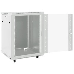 Coffret de réseau avec pieds pivotants 15U 19" IP20 60x45x86 cm 