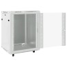Coffret de réseau avec pieds pivotants 15U 19" IP20 60x45x86 cm 