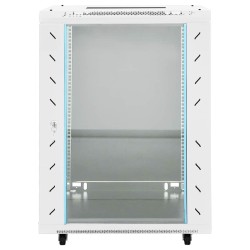 Coffret de réseau avec pieds pivotants 15U 19" IP20 60x45x86 cm 