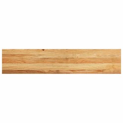 Marches d'escalier 4 pcs marron clair 120x25x2 cm chêne massif 