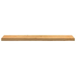 Marches d'escalier 4 pcs marron clair 120x25x2 cm chêne massif 