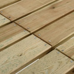 Table de jardin 160x79x75 cm Bois 