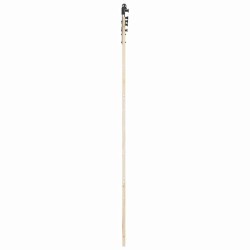 Porte coulissante Marron 80 x 208 cm Bois massif en pin 