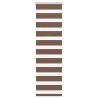 Store zèbre marron 45x150 cm largeur du tissu 40,9 cm polyester 