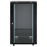 Coffret de réseau 18U 19" IP20 noir 60x60x100 cm 