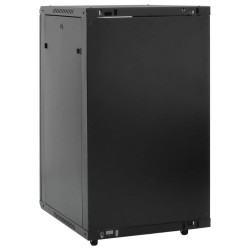 Coffret de réseau 18U 19" IP20 noir 60x60x100 cm 