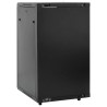 Coffret de réseau 18U 19" IP20 noir 60x60x100 cm 