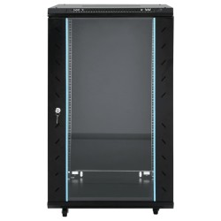 Coffret de réseau à pieds pivotants 18U 19" IP20 60x60x100 cm 
