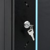 Coffret de réseau à pieds pivotants 18U 19" IP20 60x60x100 cm 