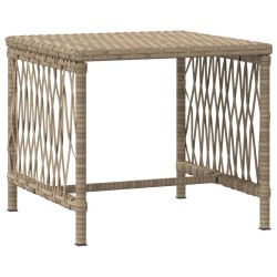 Ensemble de chaises longues Ensemble de 3 Beige et crème 