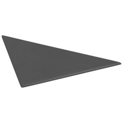 Panneaux muraux 12 pcs Gris 30x30 cm Similicuir 0,54 m² 