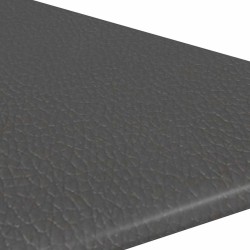 Panneaux muraux 12 pcs Gris 30x30 cm Similicuir 0,54 m² 