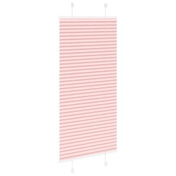 Store plissé rose 60x150 cm largeur du tissu 59,4 cm polyester 