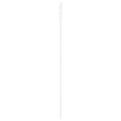 Porte coulissante avec matériel blanc 73,5x211 cm en pin massif 