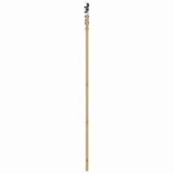 Porte Coulissante avec Kit de Quincaillerie 83x232 cm Bois Massif de Pin 