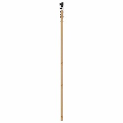 Porte Coulissante avec Matériel 86x198.5 cm en Bois Massif en Pin 