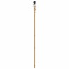 Porte Coulissante avec Matériel 86x198.5 cm en Bois Massif en Pin 