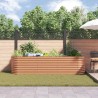 Lit surélevé Effet Bois Métal 320 X 80 X 81 cm Durable 