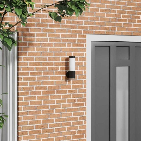 Applique murale extérieure Noir Acier inoxydable IP44 