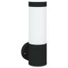 Applique murale extérieure Noir Acier inoxydable IP44 
