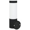 Applique murale extérieure Noir Acier inoxydable IP44 