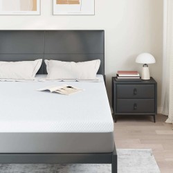 Coussins de Matelas Blanc 140 x 190 cm 