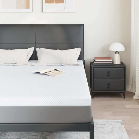 Coussins de Matelas Blanc 140 x 190 cm 