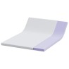 Coussins de Matelas Blanc 140 x 190 cm 