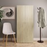 Armoire à chaussures Chêne sonoma 80x35,5x180cm Bois ingénierie 