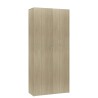 Armoire à chaussures Chêne sonoma 80x35,5x180cm Bois ingénierie 