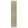 Armoire à chaussures Chêne sonoma 80x35,5x180cm Bois ingénierie 