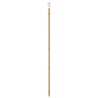 Set de porte coulissante avec quincaillerie en bois massif de pin 78x211 cm 