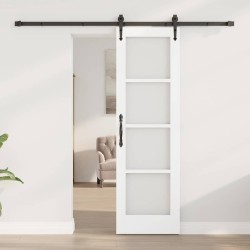 Porte coulissante avec kit ORKDAL Blanche 61x198,5 cm 