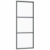 Porte coulissante avec kit de quincaillerie 76x205 cm Verre ESG 