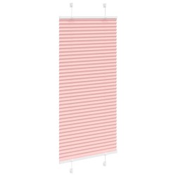 Store plissé rose 55x150 cm largeur du tissu 54,4 cm polyester 