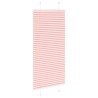 Store plissé rose 55x150 cm largeur du tissu 54,4 cm polyester 