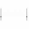 Poteaux de clôture 11 pcs U-Channel Vert 60 cm Acier 