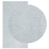 Tapis HUARTE à poils courts doux et lavable bleu 60x110 cm 