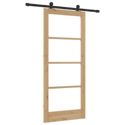 Porte Coulissante avec Kit de Quincaillerie ORKDAL 86x198,5 cm 